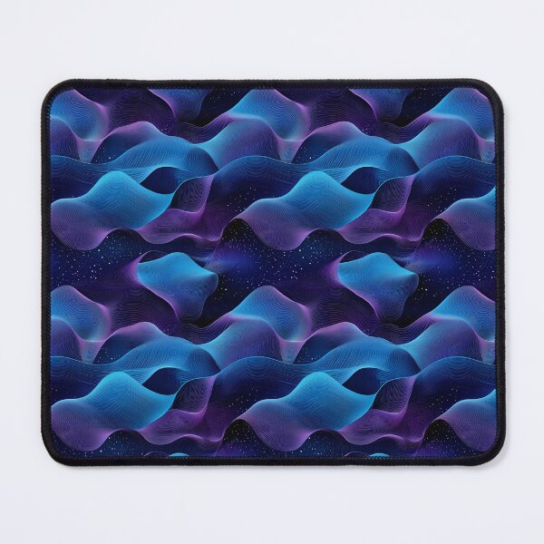 Item preview, Intertwined and Superimposed Quantum Waves designed and sold by MidArtForge.