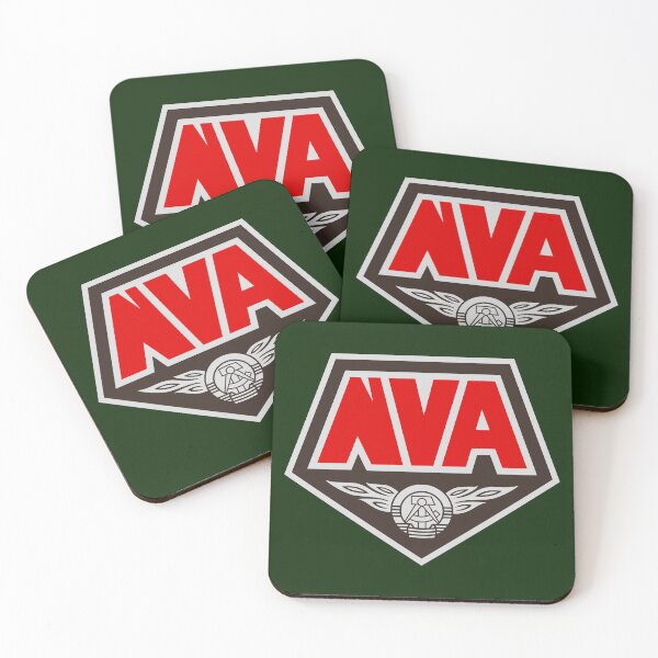 Item preview, NVA DDR emblem with silver/grey designed and sold by VEB Ostladen.