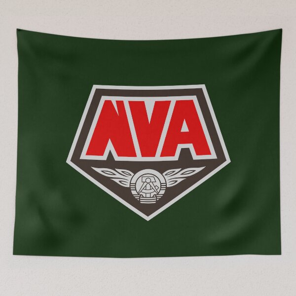 Item preview, NVA DDR emblem with silver/grey designed and sold by VEB Ostladen.
