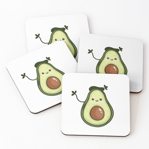 Item preview, Cute waving avocado saying hi designed and sold by Jagyasini Singh.