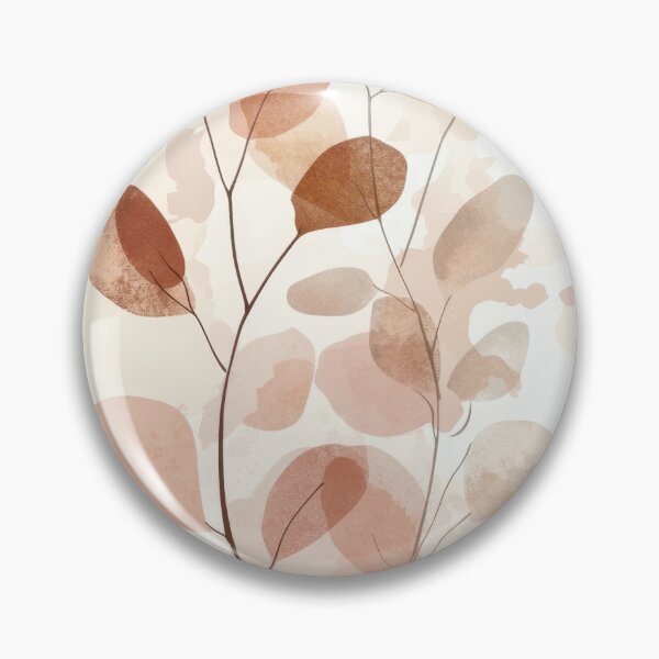 Item preview, Soft foliage design with warm tones designed and sold by anytka.
