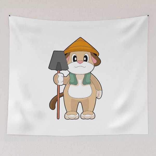 Item preview, Dog Farmer Shovel designed and sold by Snabdesign84.