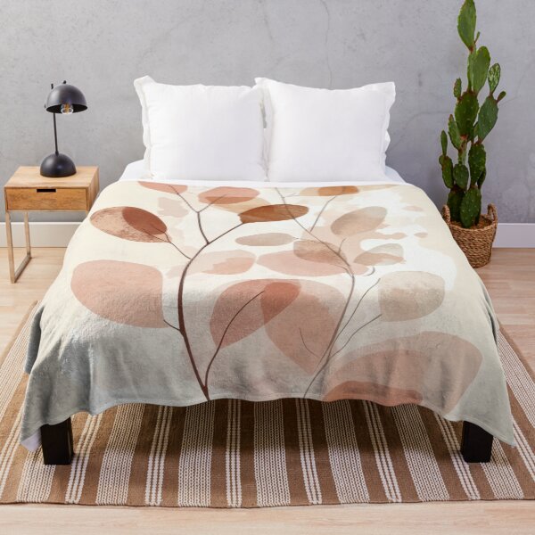 Item preview, Soft foliage design with warm tones designed and sold by anytka.