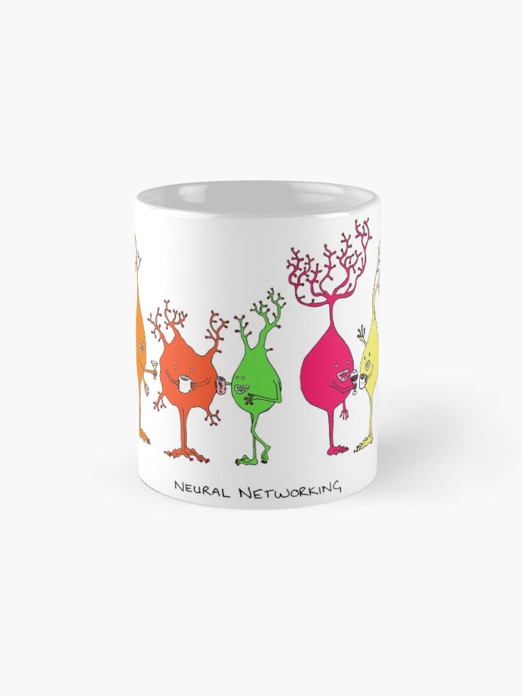 Alternate view of Neural Networking Mug