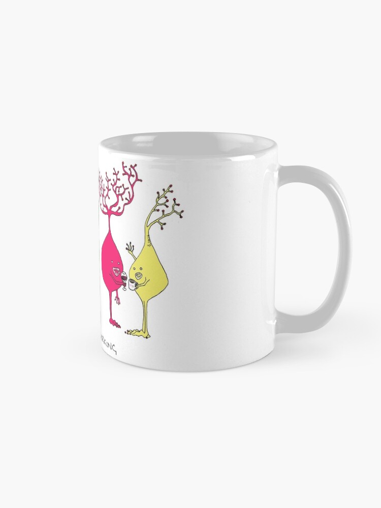 Alternate view of Neural Networking Mug