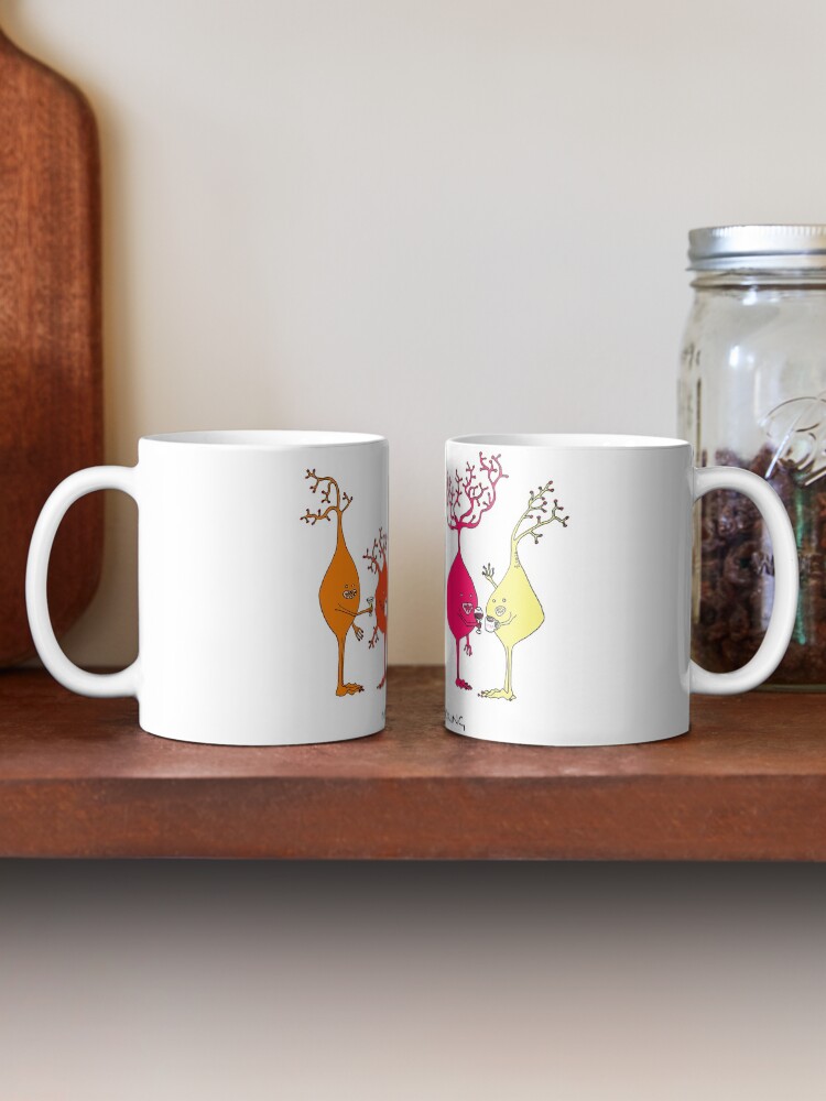 Alternate view of Neural Networking Mug