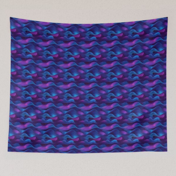 Item preview, Intertwined and Superimposed Quantum Waves designed and sold by MidArtForge.