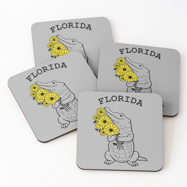 Item preview, Alligator Holding Flowers designed and sold by Wlaurence.