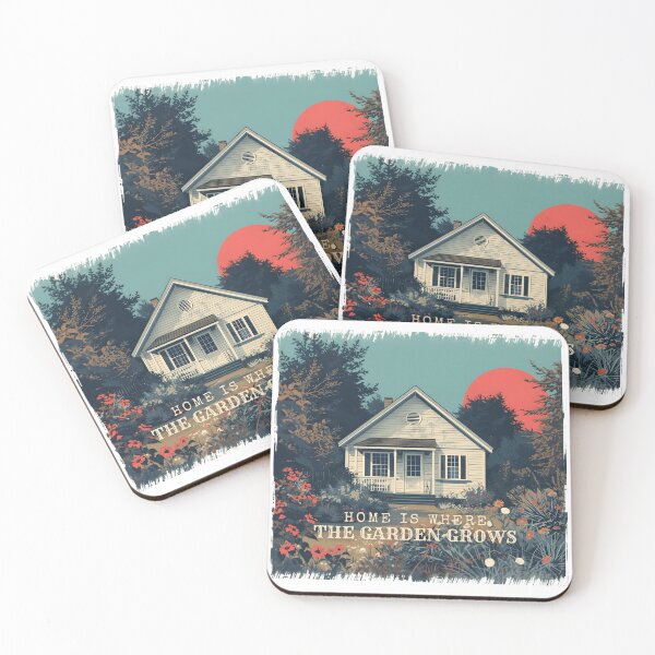 Item preview, Home Is Where The Garden Grows Funny Gifts For Gardening Lovers designed and sold by PrintInkLab.