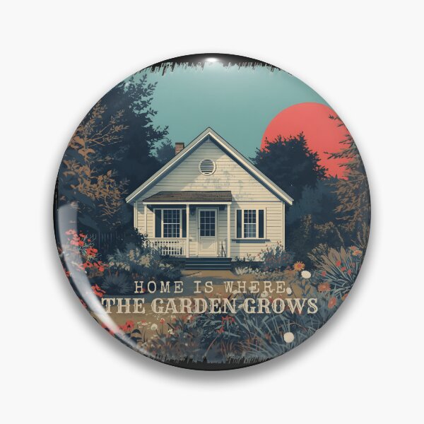 Item preview, Home Is Where The Garden Grows Funny Gifts For Gardening Lovers designed and sold by PrintInkLab.