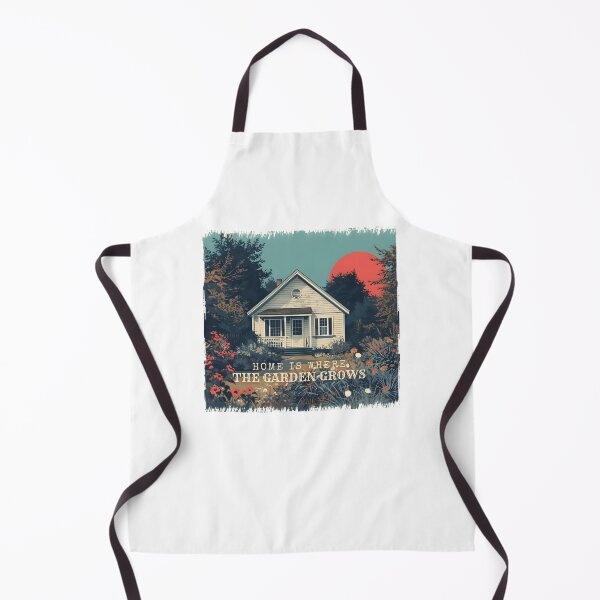 Item preview, Home Is Where The Garden Grows Funny Gifts For Gardening Lovers designed and sold by PrintInkLab.
