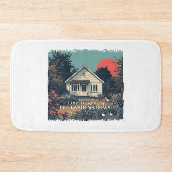 Item preview, Home Is Where The Garden Grows Funny Gifts For Gardening Lovers designed and sold by PrintInkLab.