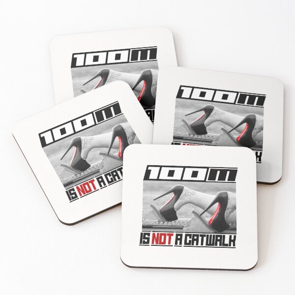 Item preview, 100m Is Not A Catwalk; Track; Sprint; designed and sold by StickerApe.