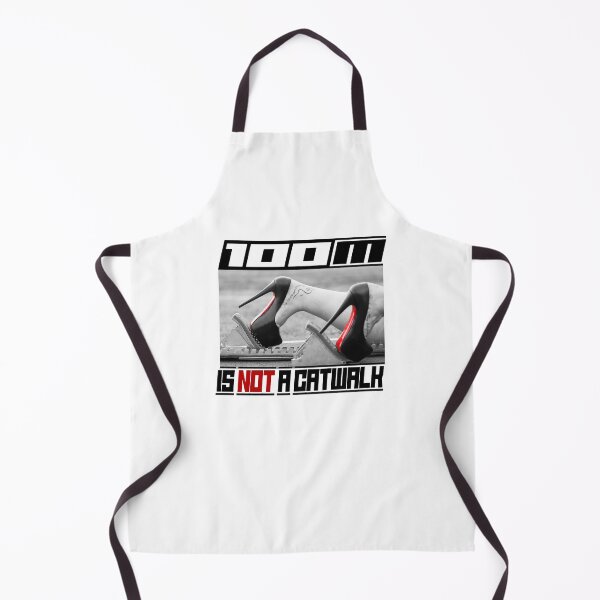 Item preview, 100m Is Not A Catwalk; Track; Sprint; designed and sold by StickerApe.