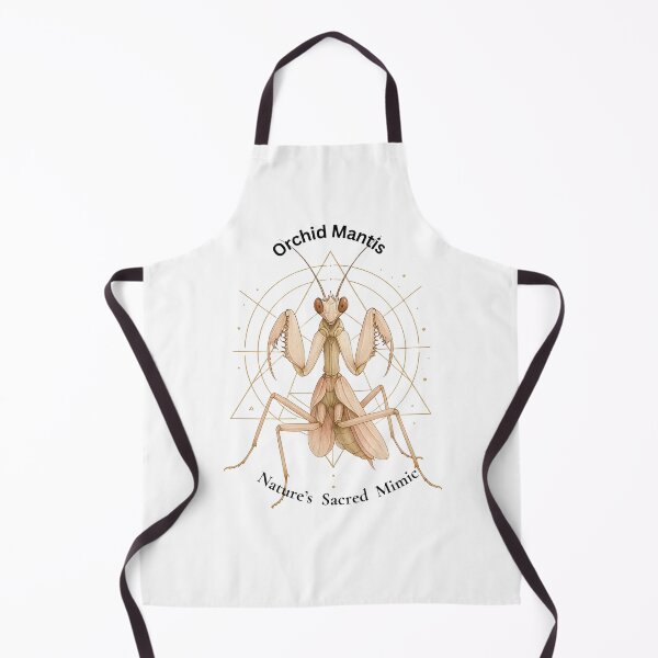 Item preview, Orchid Mantis – Nature’s Sacred Mimic | Mystical Geometric Insect Art designed and sold by GeoWild Designs.