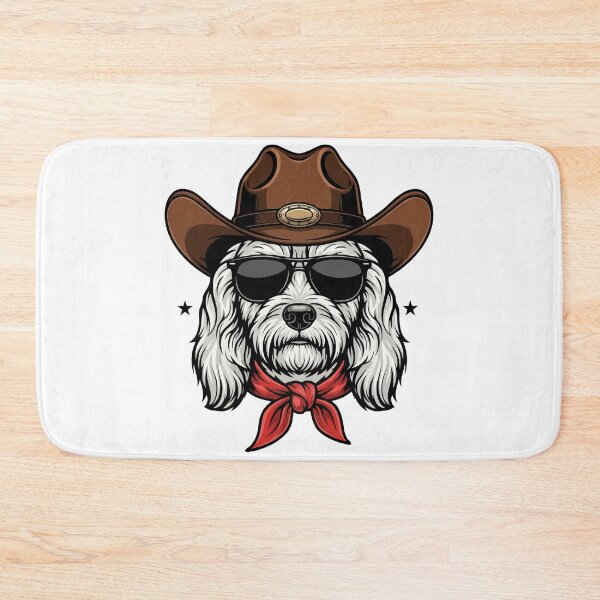 Item preview, Western Cockapoo – Cute Cowboy Dog designed and sold by The Real Life Symphony.