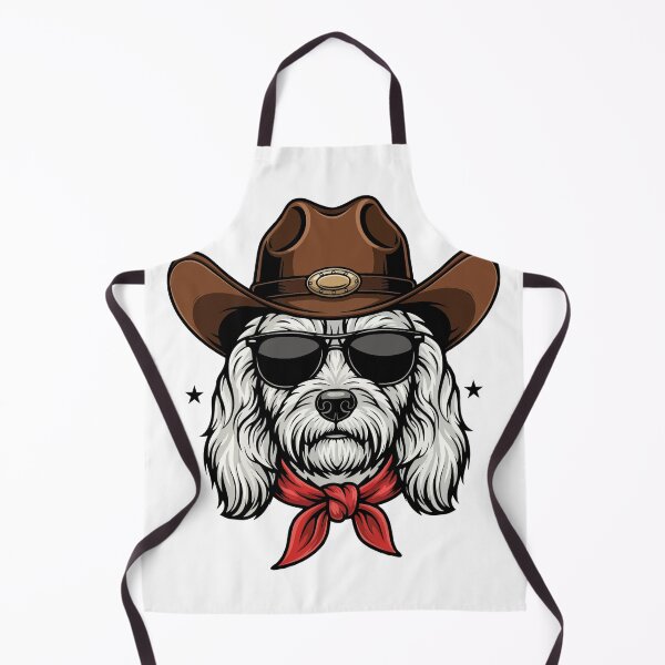 Item preview, Western Cockapoo – Cute Cowboy Dog designed and sold by The Real Life Symphony.