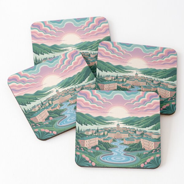 Item preview, cityscape of Pyatigorsk. designed and sold by Lilashakti ⭐️ ⭐️ ⭐️ ⭐️ ⭐️.