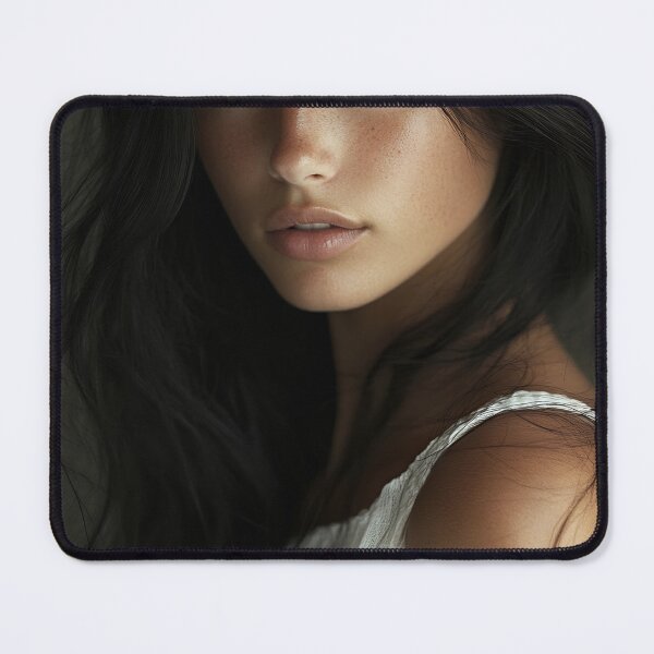 Item preview, Young woman with dark hair designed and sold by anytka.