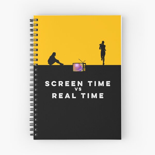 Item preview, Screen Time vs Real Time Digital Life Balance Art designed and sold by cabana.space.