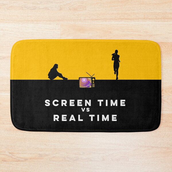 Item preview, Screen Time vs Real Time Digital Life Balance Art designed and sold by cabana.space.