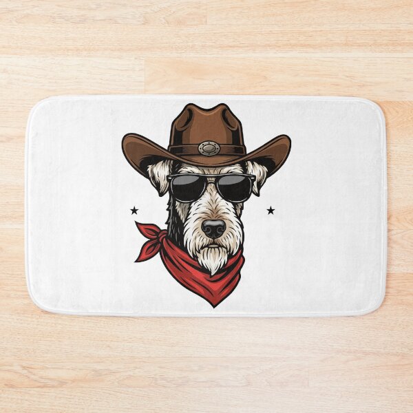 Item preview, Western Airedale Terrier – Cute Cowboy Dog designed and sold by The Real Life Symphony.