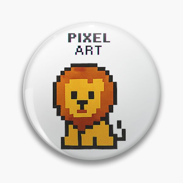 Item preview, Pixel Lion designed and sold by Retro Maniac 90's.