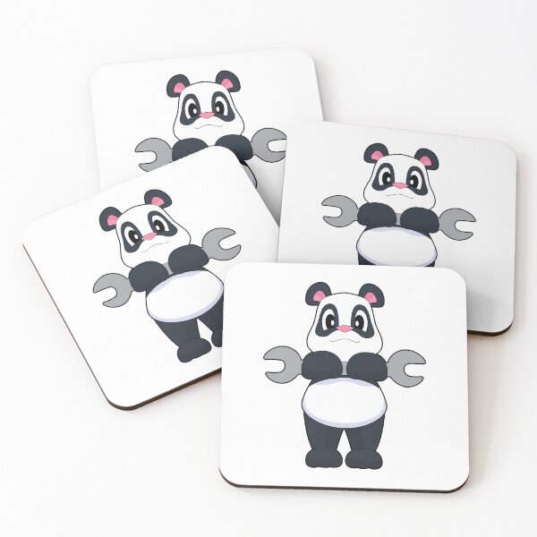 Item preview, Panda Mechanic Wrench designed and sold by Snabdesign84.