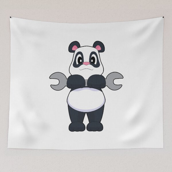 Item preview, Panda Mechanic Wrench designed and sold by Snabdesign84.