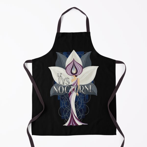 Item preview, After Erté - LE LYS NOCTURNE (The Nocturnal Lily) designed and sold by elektronen.