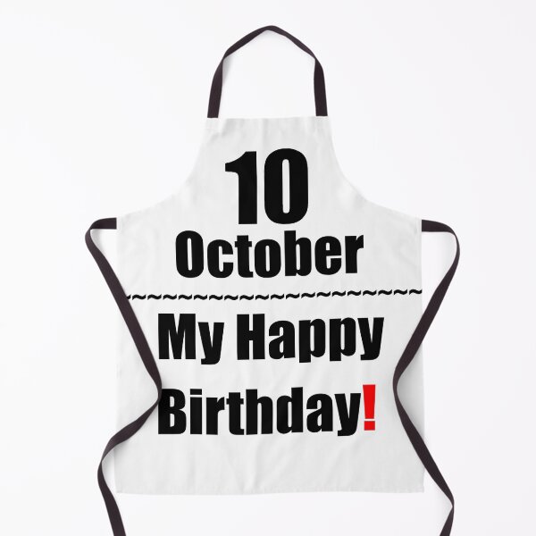 Item preview, 10 October Birthday designed and sold by ariksworld.