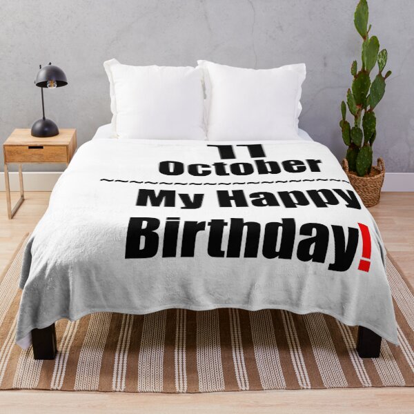 Item preview, 11 October Birthday designed and sold by ariksworld.