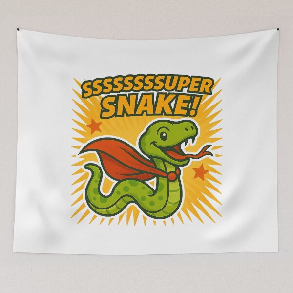 Item preview, Superhero Snake designed and sold by k3rstman1.