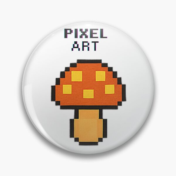 Item preview, Pixel Mushroom designed and sold by Retro Maniac 90's.