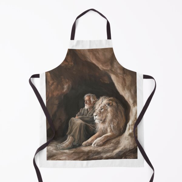 Item preview, Daniel and the Lion designed and sold by Lester Yocum.