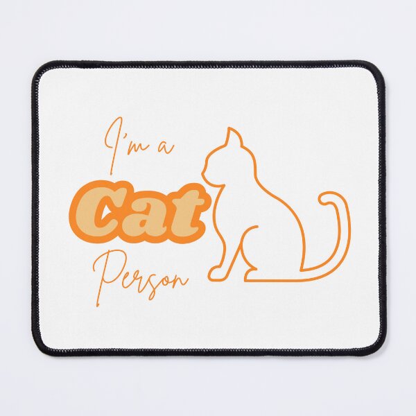 Item preview, I'm a Cat Person-Silhouette designed and sold by teesbymcab.