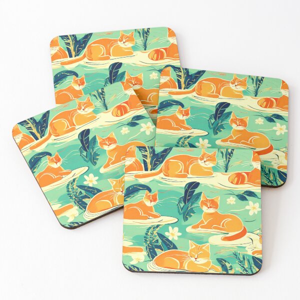 Item preview, Cat Sleeping in the Sun designed and sold by Zofia Sosnecka.