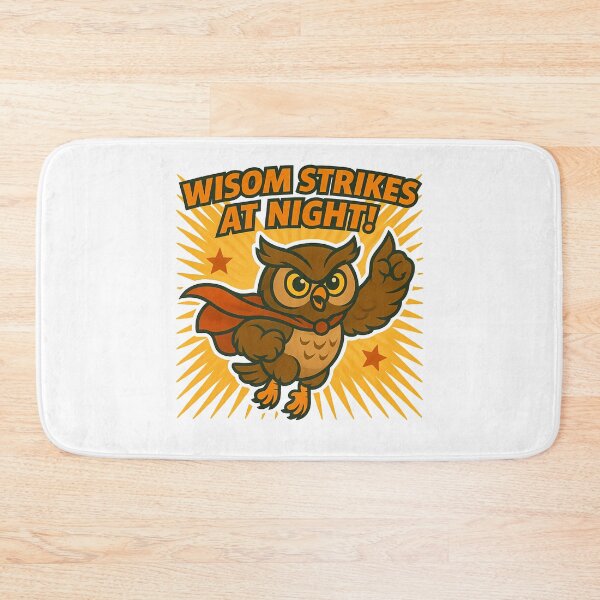 Item preview, Wisdom Strikes at Night: Heroic Owl designed and sold by k3rstman1.