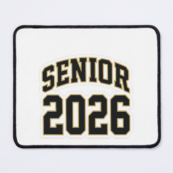 Item preview, Senior 2026 – Graduation Class Typography Design designed and sold by PrometheusStyle.