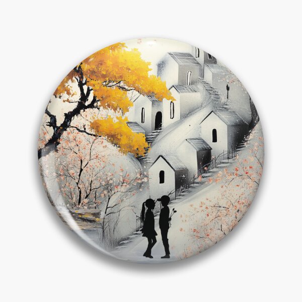 Item preview, VILLAGE IN FALL designed and sold by Tammera.