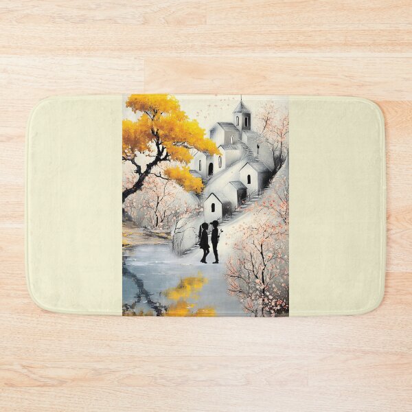 Item preview, VILLAGE IN FALL designed and sold by Tammera.