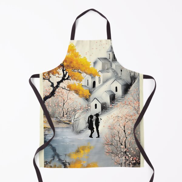 Item preview, VILLAGE IN FALL designed and sold by Tammera.
