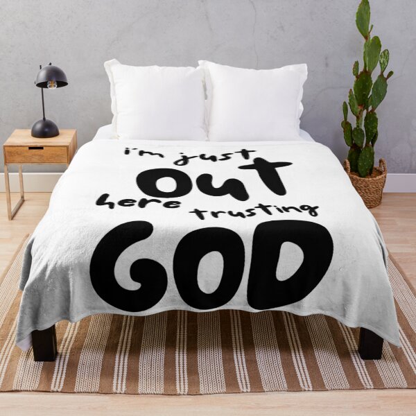 Item preview, I'm just out here trusting GOD designed and sold by ATLPen.