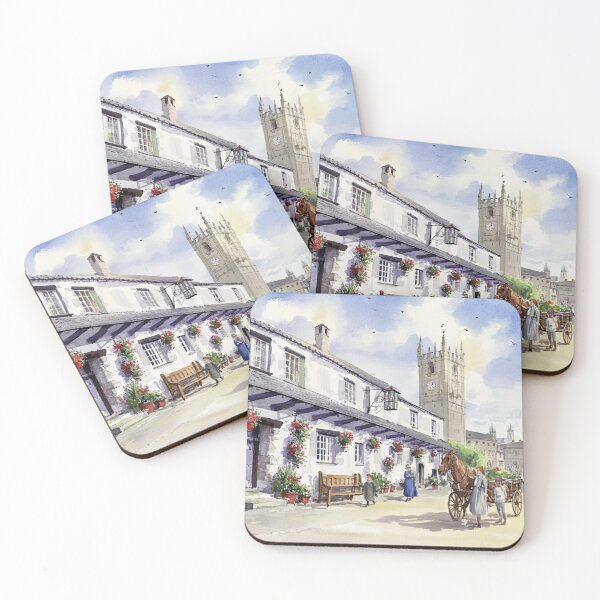 Item preview, Church House Inn(Watercolour + AI) designed and sold by artsmeow.