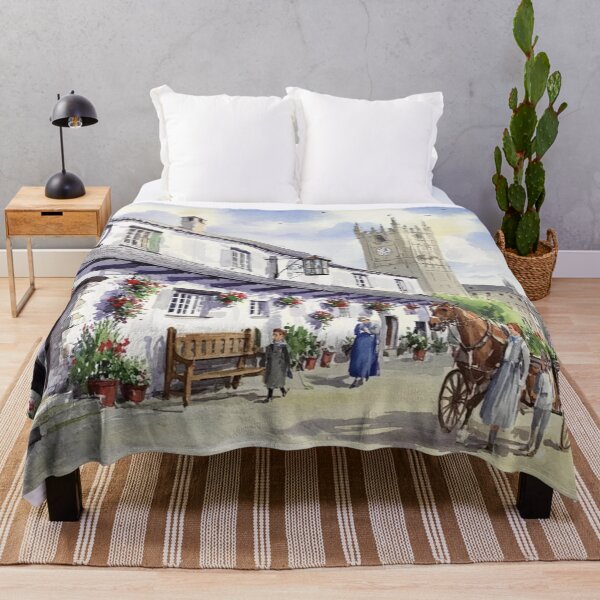 Item preview, Church House Inn(Watercolour + AI) designed and sold by artsmeow.