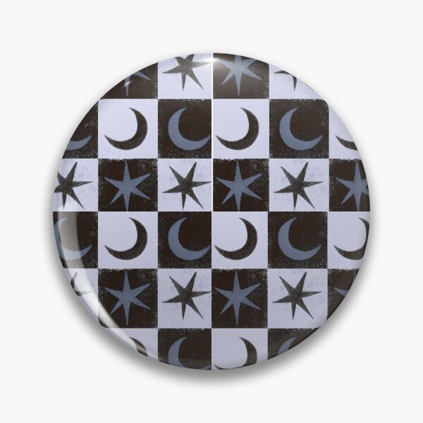 Item preview, whimsigoth witchy tile moon and stars pattern  designed and sold by inthewitchelm.