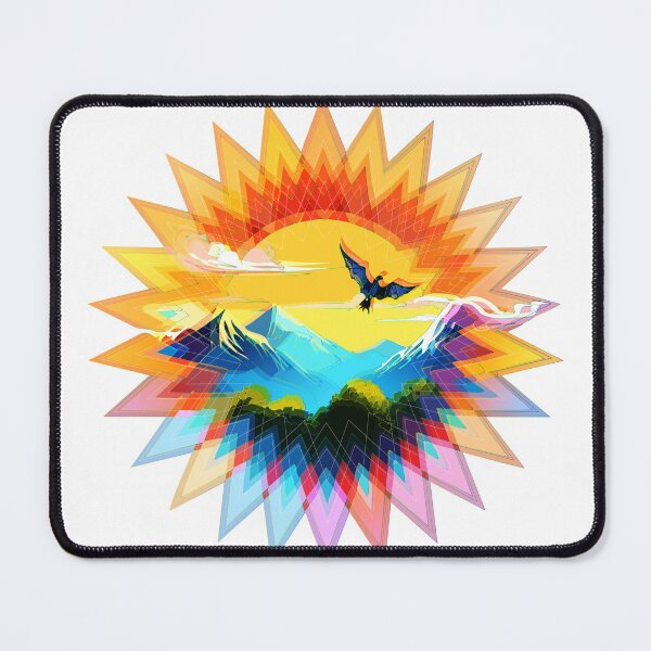Item preview, Rainbow Sunflower designed and sold by Tigerbuck's.