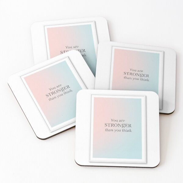 Item preview, You Are Stronger Than You Think - Inspirational Art designed and sold by GabrielaNavas.