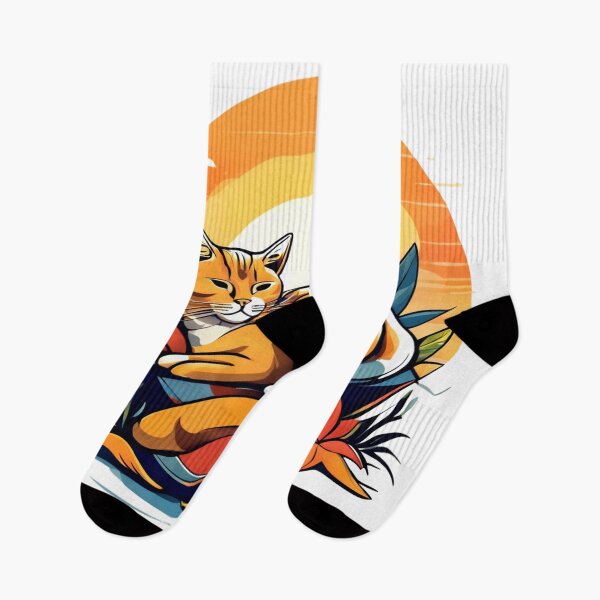 Item preview, Cat Sleeping in the Sun designed and sold by Zofia Sosnecka.