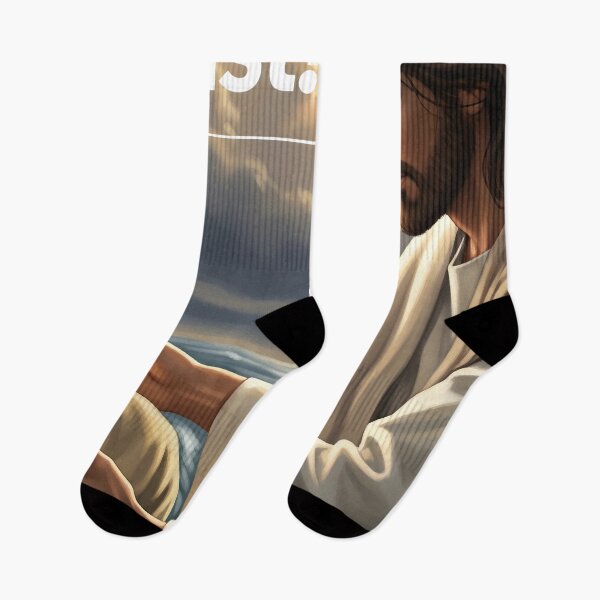 Item preview, Jesus Rescuing Drowning Man - Trust in God designed and sold by EFFATA-ONLINE.